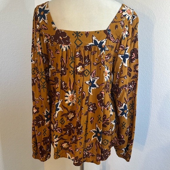 Sonoma Goods For Life® Square Neck Puff Sleeve Top Size X-Large NWOT - Picture 6 of 11